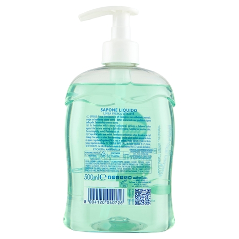 milmil Sapone Liquido tè verde Pelli Sensibili 500 ml